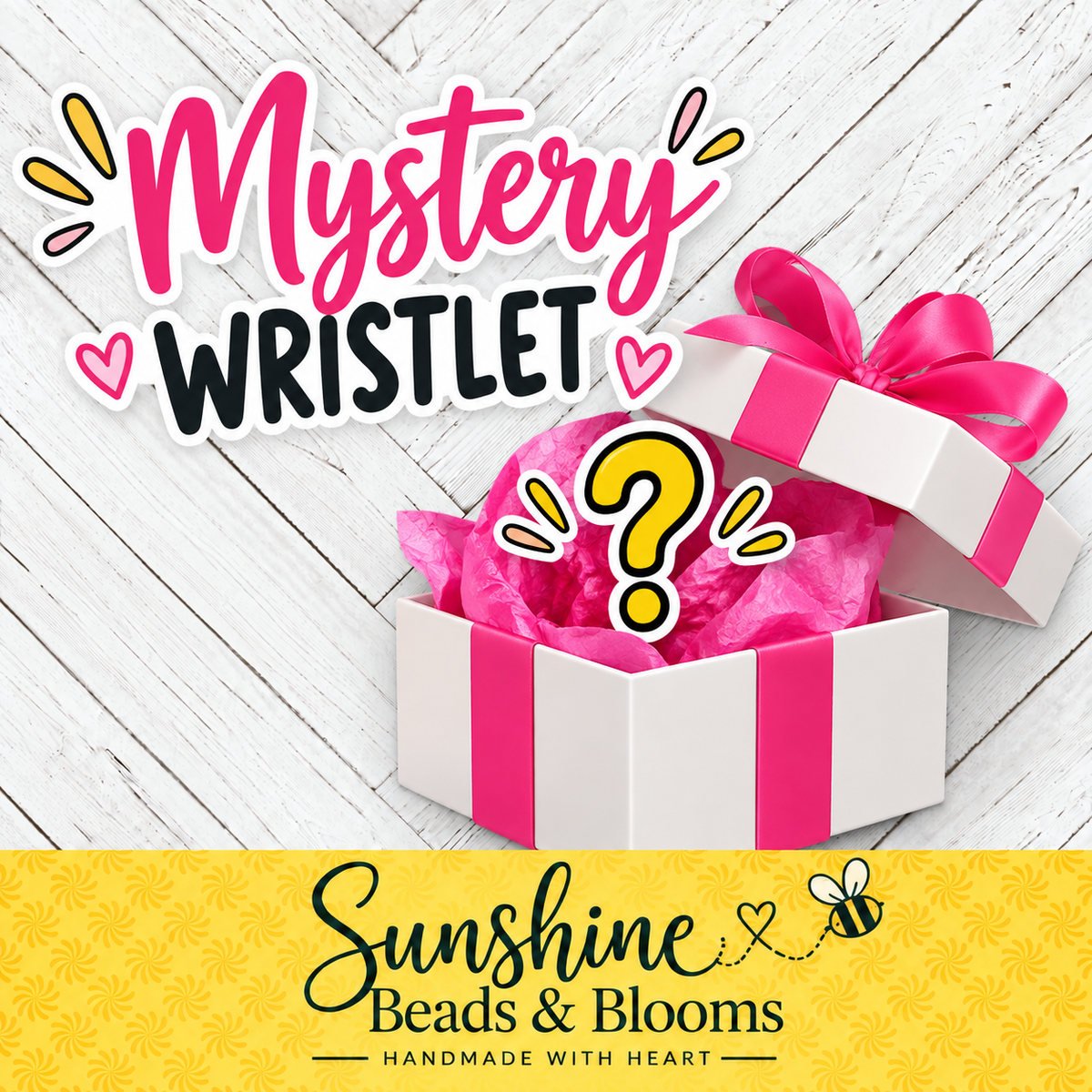 Mystery Beaded Wristlet Keychain | Surprise Handmade Wristlet