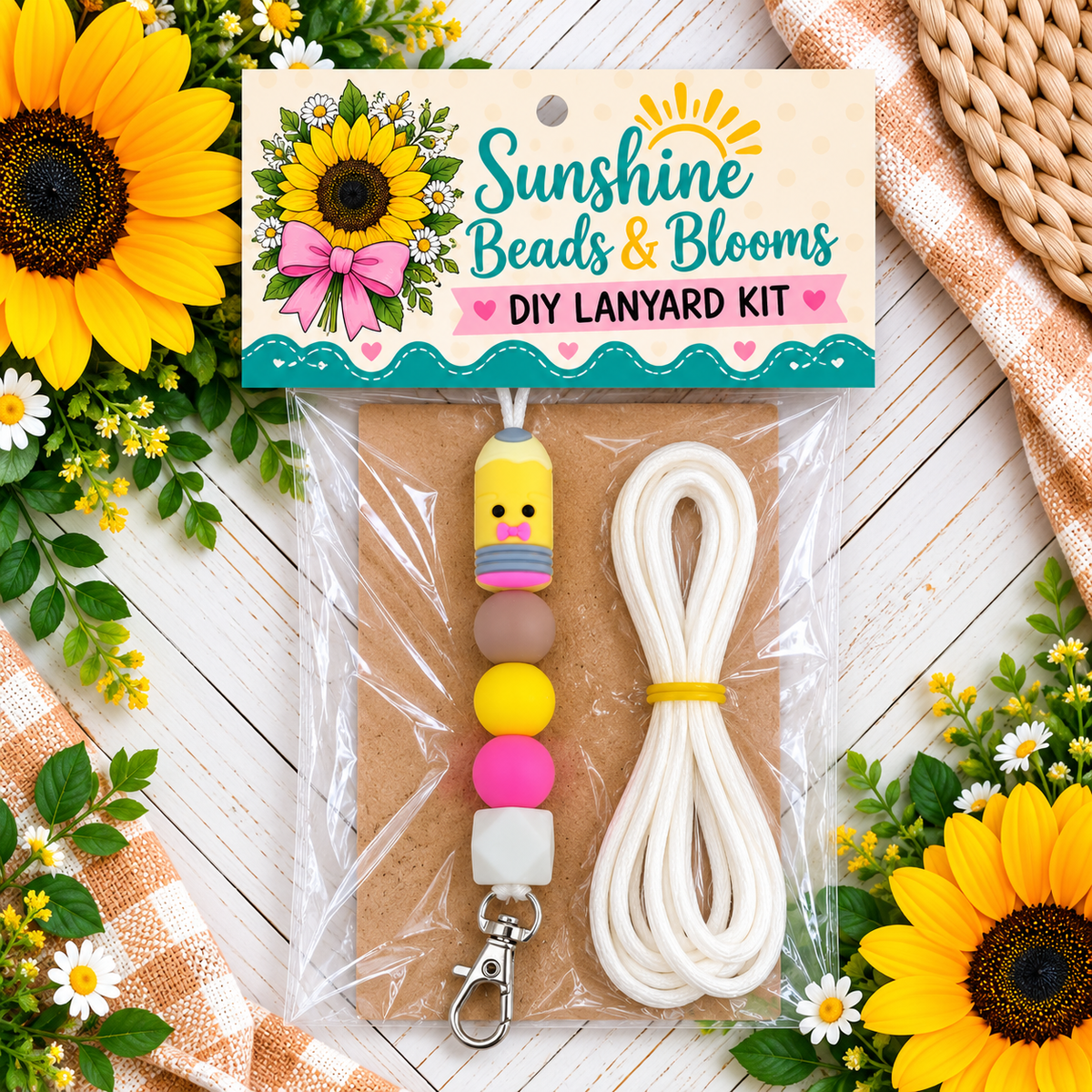 Sharp Dressed Pencil DIY Lanyard Kit