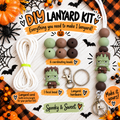 Halloween Frankenstein DIY Lanyard Kit