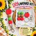Teacher Apple DIY Lanyard Kit