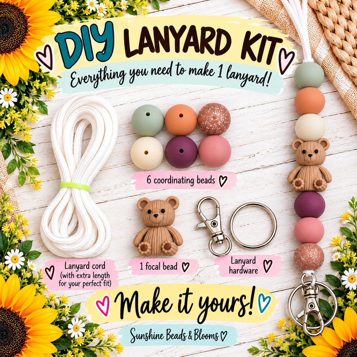 Warm & Fuzzy DIY Lanyard Kit